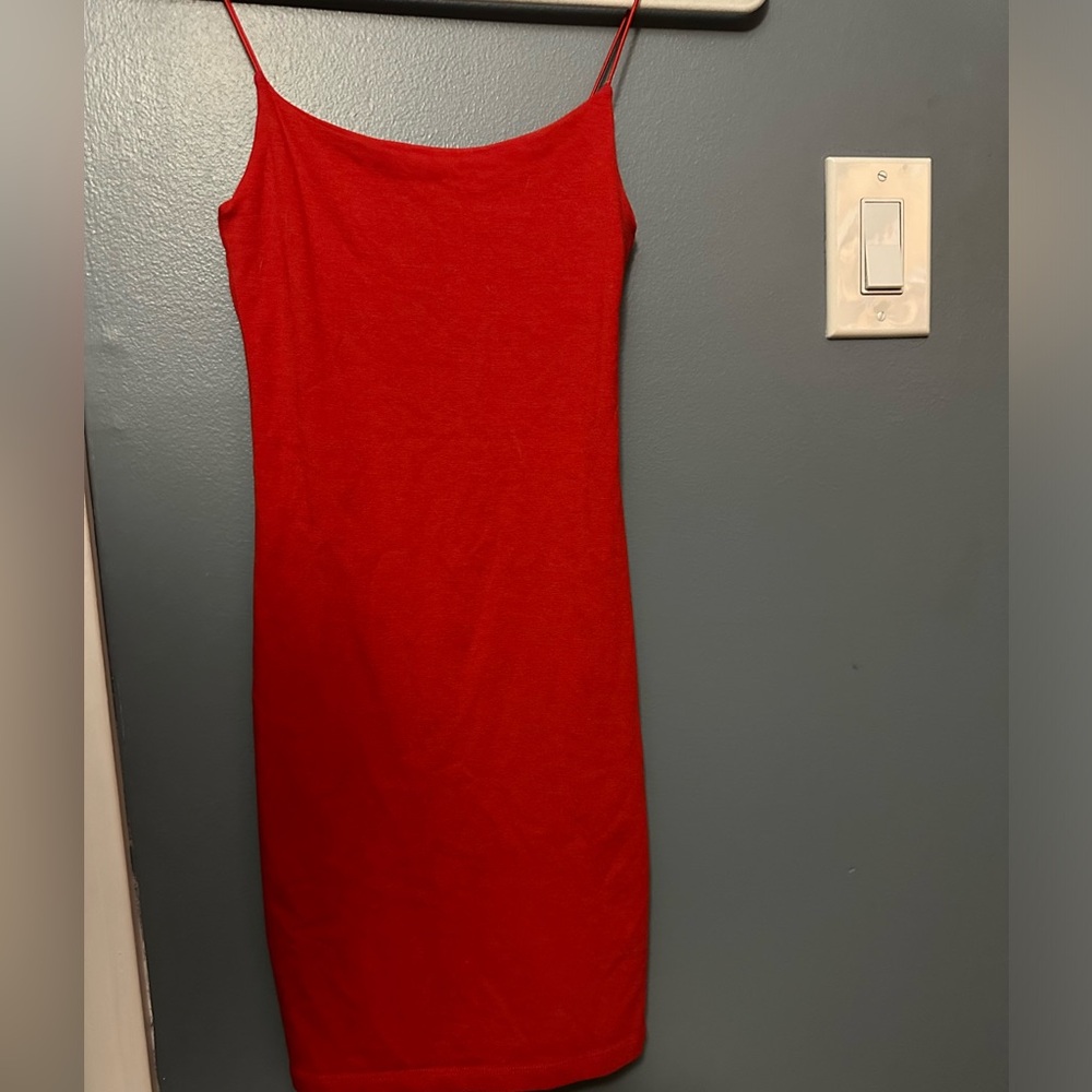Red Zara dress, medium